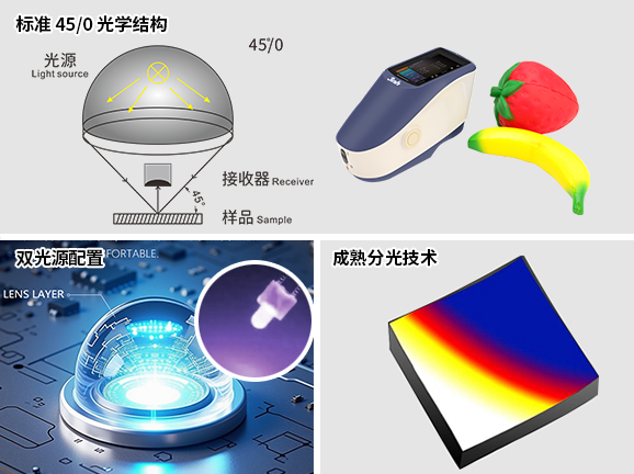 三、專業光學系統設計，適配多元測量場景